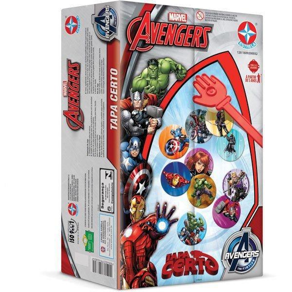Jogo Estrela Tapa Certo Avengers